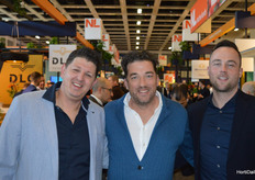 Dennis Janmaat, Sven Spring in 't Veld en Pim van Eijk van DLI